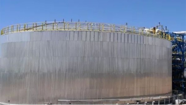 雷達液位計測量光熱電廠熔鹽儲罐液位